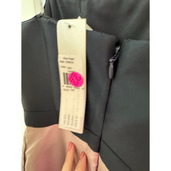 Kay Unger Navy and Pink Mini Dress - Picture 5 of 5